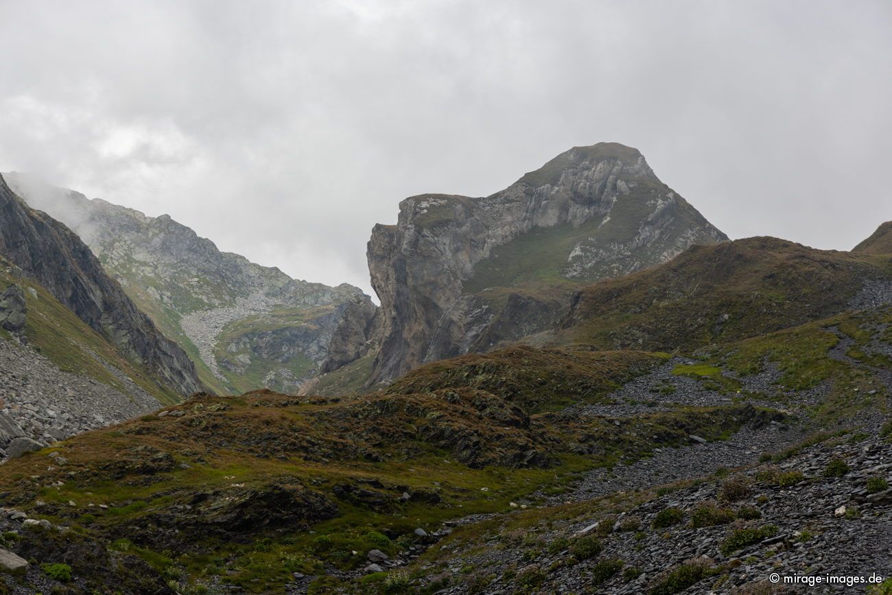 Grandma in the fog
near Scalettahütte
